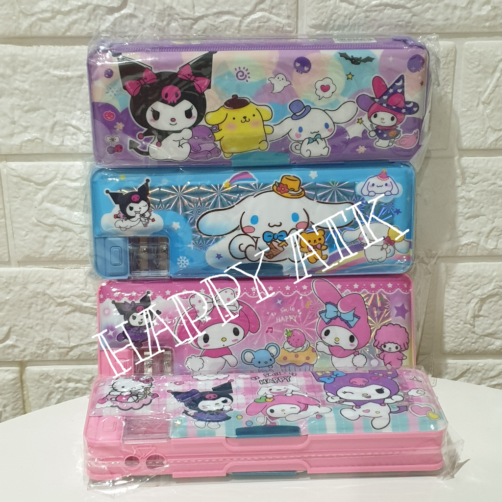 

TEMPAT PENSIL / KOTAK PENSIL MAGNET 2 SISI KUROMI MELODY CINNAMONROLL