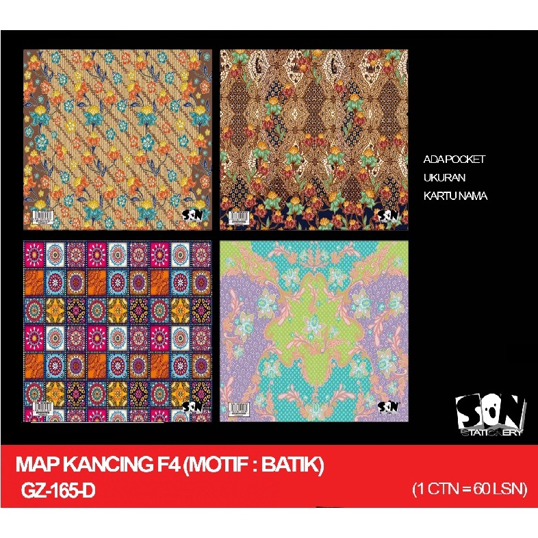 

SON MAP KANCING BATIK F4/EUROPA/FANCY
