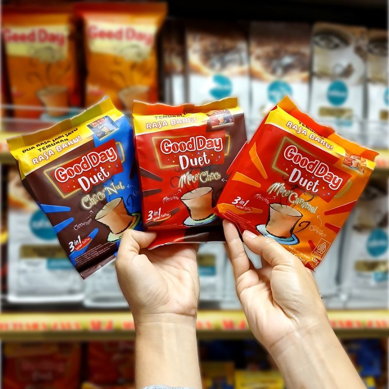 

Good Day Duet Choco'nut - Moca Choco -Moca'caramel Bag 5 x 22gr