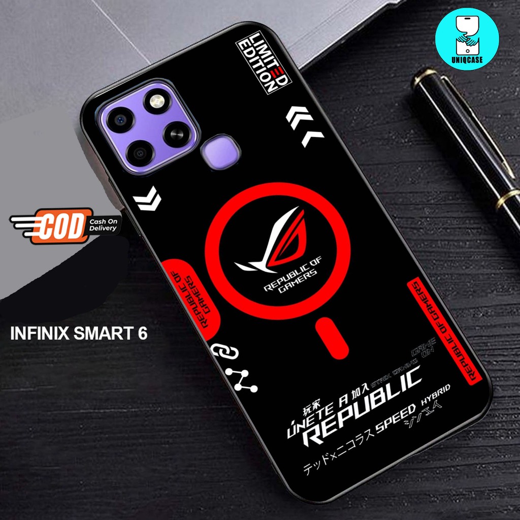 CASE GLOSSY INFINIX SMART 6 dan ALL TYPE SMARTPHONE & ANDROID Bisa request tipe Cassing Hp - Case Te