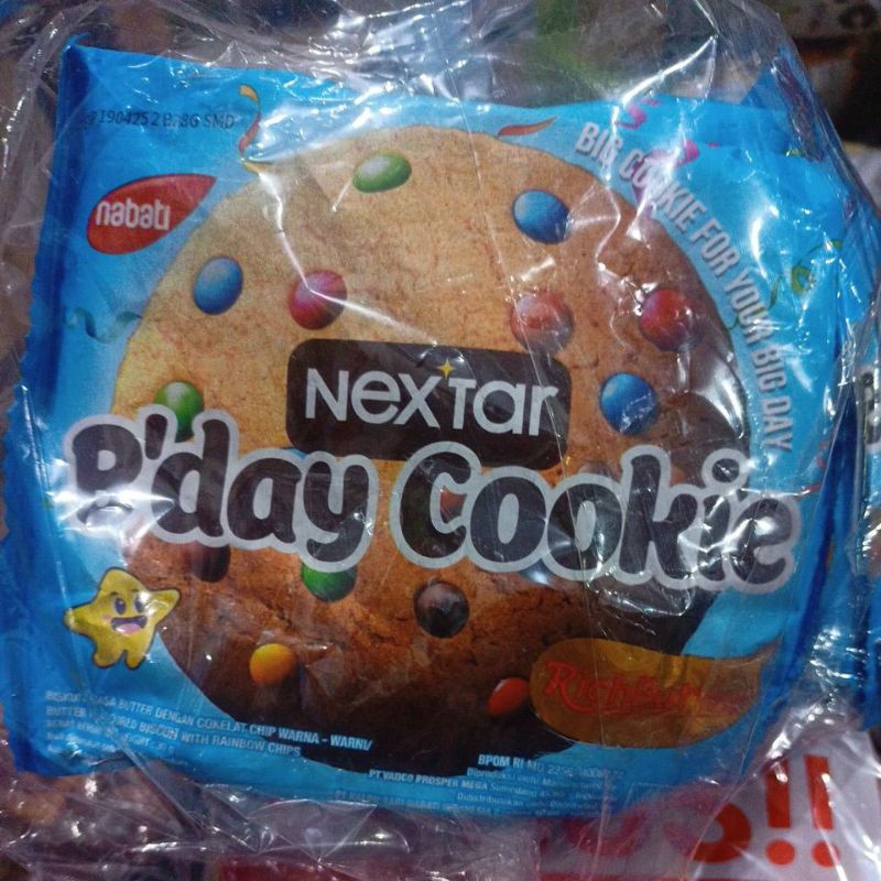 

Nextar b'day cookies (10x30gr)