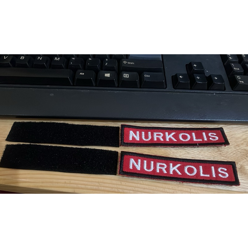 bordir tempel.bordir seragam kerja.bordir velcro