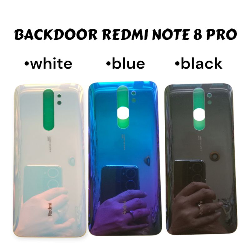 BACKDOOR / CASING REDMI NOTE 8 PRO