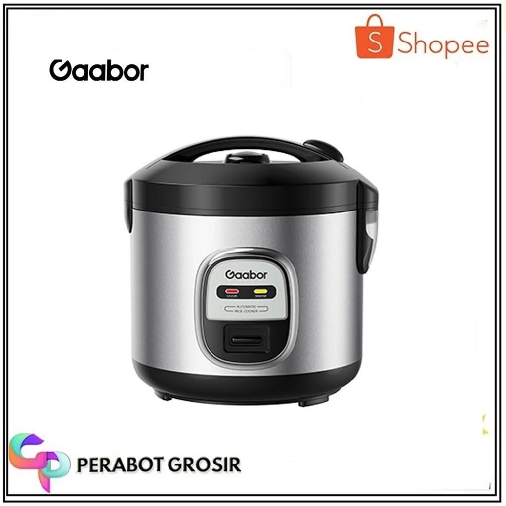 Rice Cooker Serbaguna Gaabor (Memasak Mengukus Menghangatkan) - Kapasitas 1 Liter