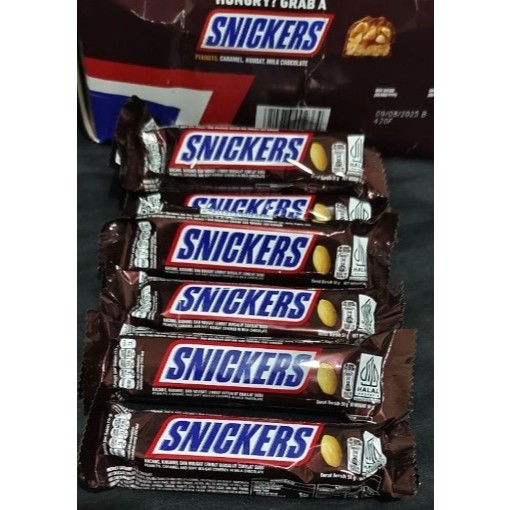 

Snickers Peanut Original Snack Coklat Karamel 35Gr dan 51Gr