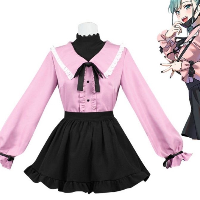 KF7 kostum cosplay Miku vampire