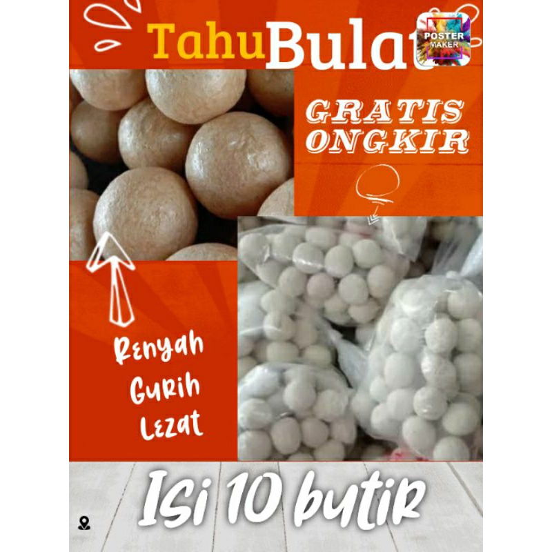 

Tahu Bulat Tasikmalaya 10butir/pack