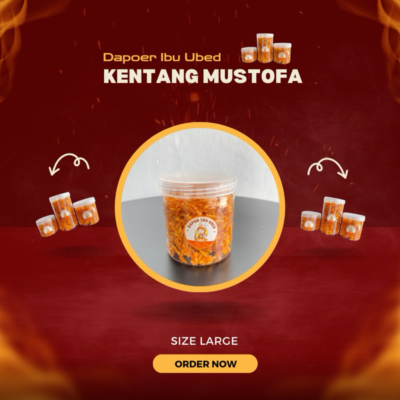 

Kentang Mustofa Toples 600ml