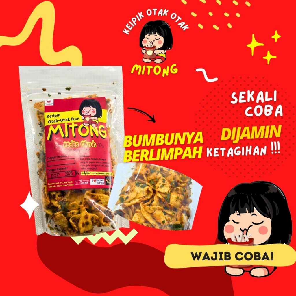 

MITONG KERIPIK OTAK-OTAK IKAN BERBAGAI RASA DIJAMIN NAGIH