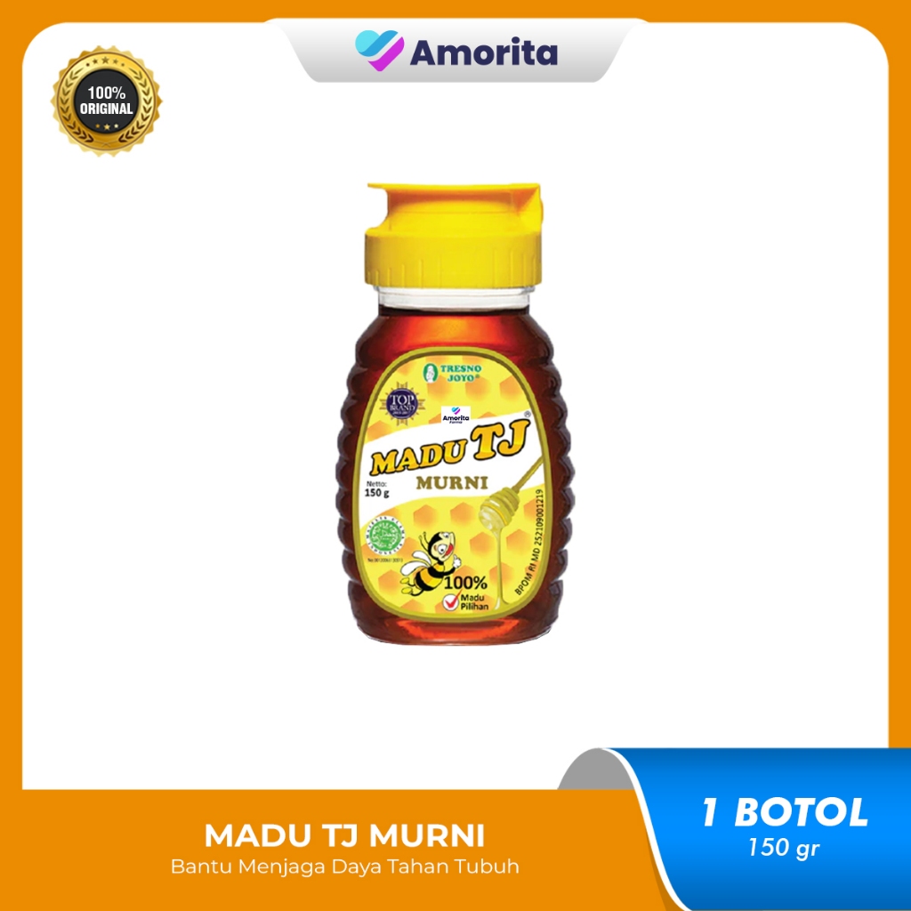 

Madu TJ Murni 150gr - Menjaga Daya Tahan Tubuh