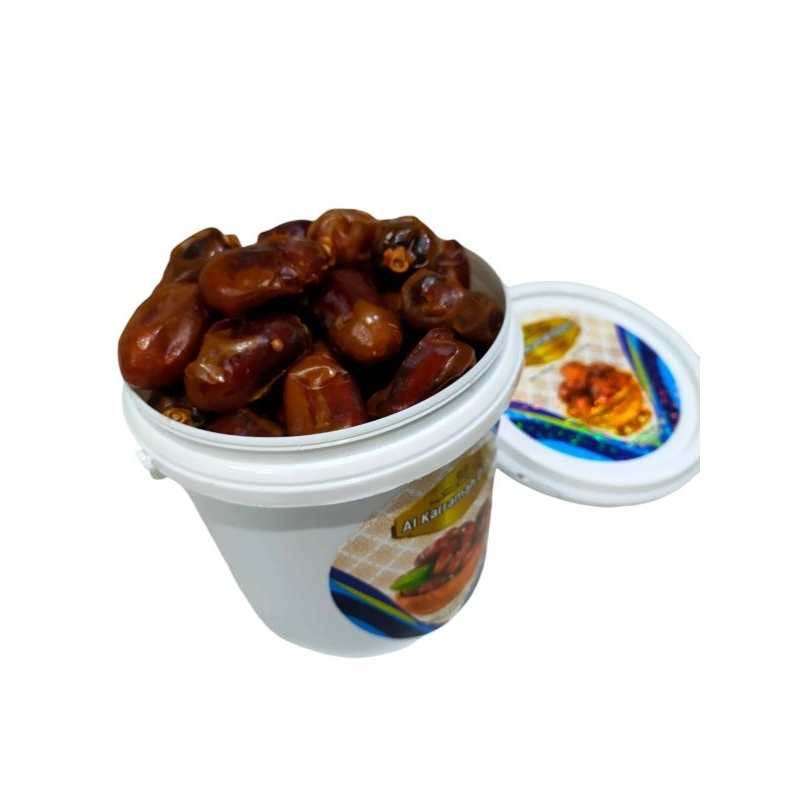 

Kurma Khalas 750 Gr | Kurma Kholas Kemasan Ember | Kurma Oleh Oleh Haji Umroh