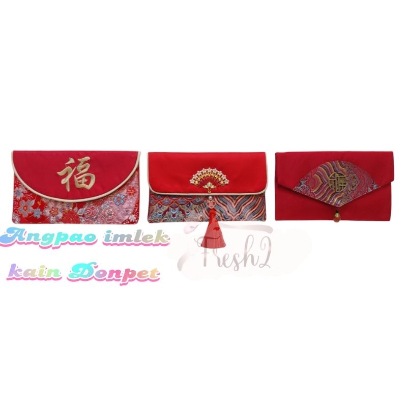 

MRH1 Angpao kain imlek terbari 2025 / angpao kain