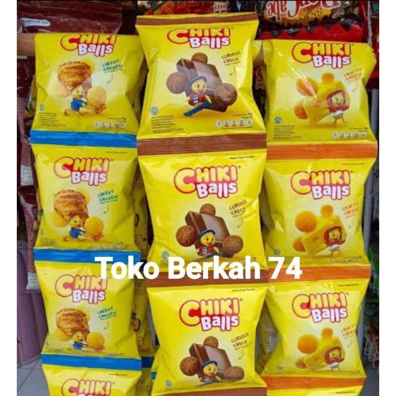 

CHIKI BALLS RASA AYAM 1 RENCENG 10 PC @16gr