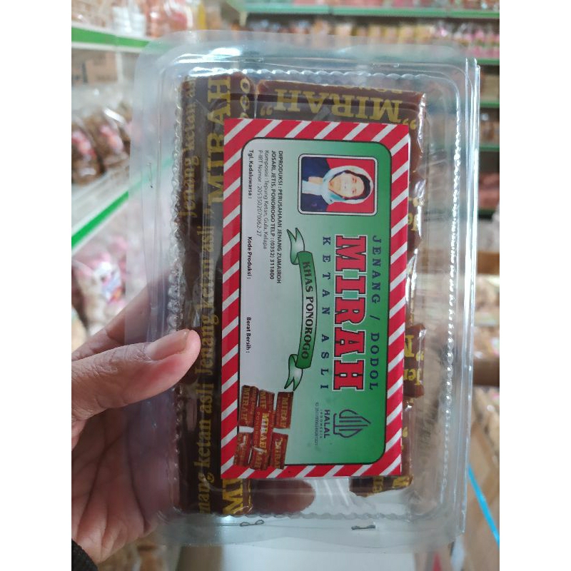 

Jenang Mirah / Jenang Dodol Mirah Khas Ponorogo Mika Besar