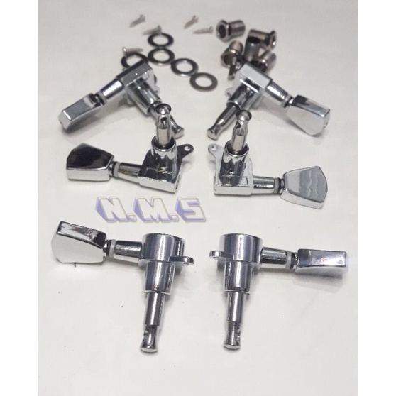 Flash Promo  Driyer tuner tuning peg tuning key tuning machine Grover Model Tulip Pemutar Senar Gita