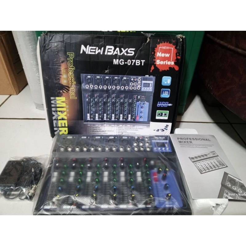 New Baxs Mixer Professional MG-07BT