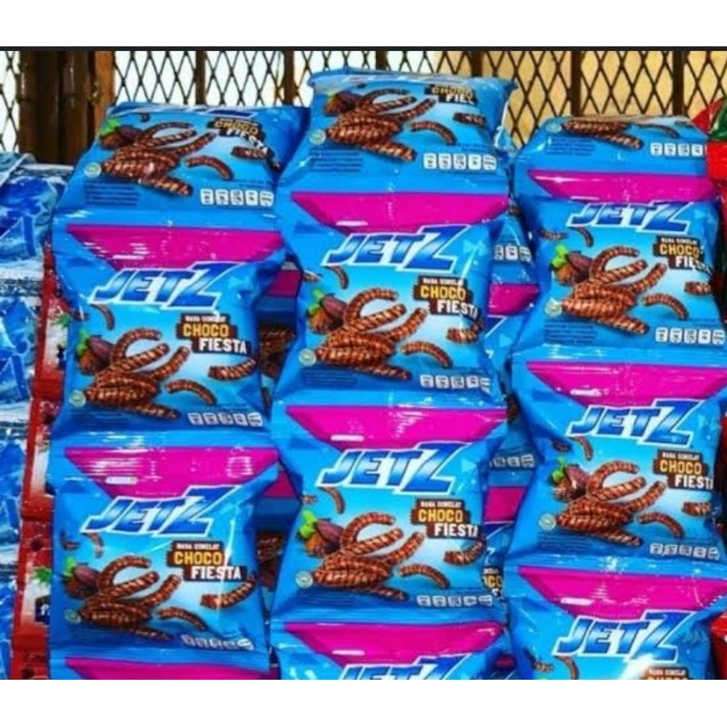 

Jetz Stick Choco Fiesta 18gr / Jetz Snack Stick Choco Fiesta 1 pcs 18gr Kemasan 2000an