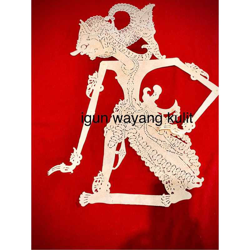 wayang kulit asli putihan murah antarja/antarja putihan wayang kulit