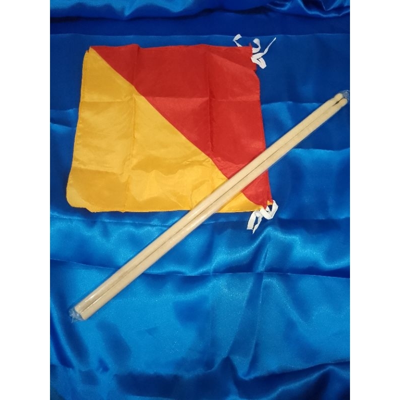 satu set bendera smaphore