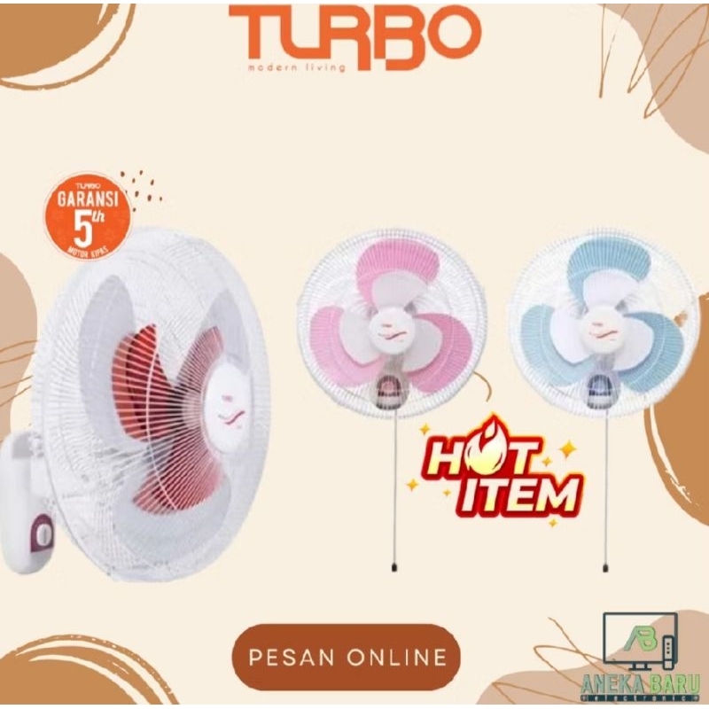 Turbo Kipas Angin Dinding CFR-5889 / Turbo CFR-5889 16 inch BATAM