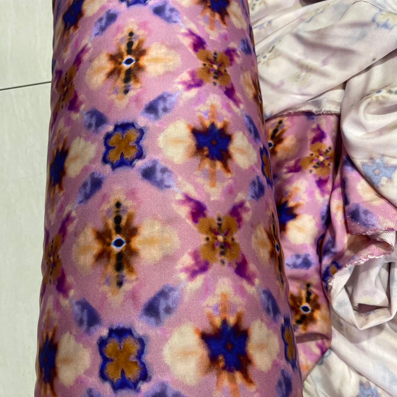 Katun Rayon Twill -  Kain Super tebal - Kain Sisa garmen