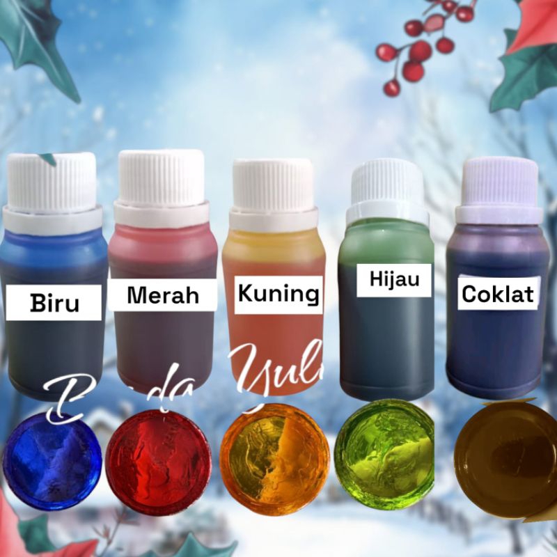 

pigmen 100 Ml Lebih Hemat Berkualitas pewarna Resin art Transparan