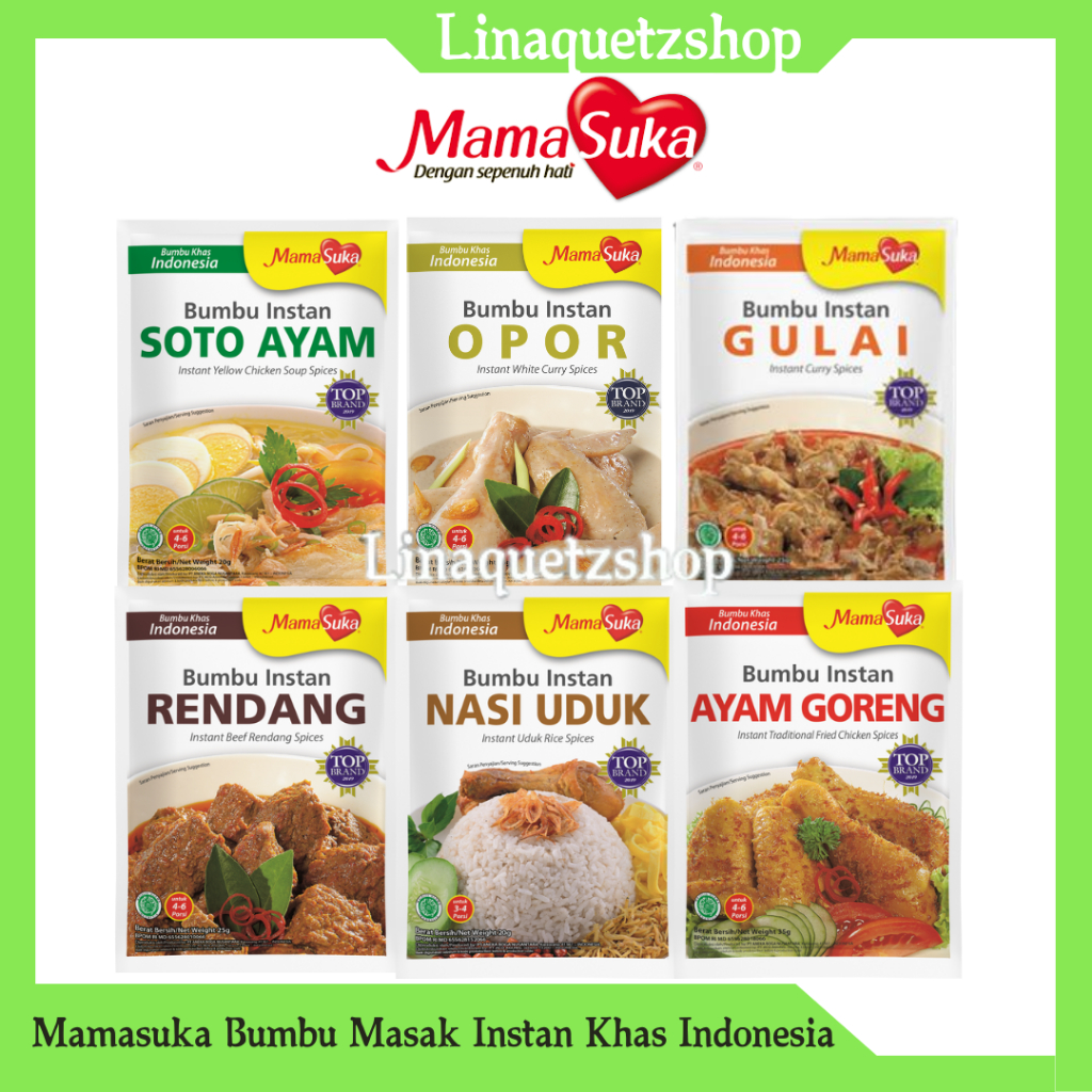 

Mamasuka Bumbu Masak Instan Khas Indonesia (1 Pcs)