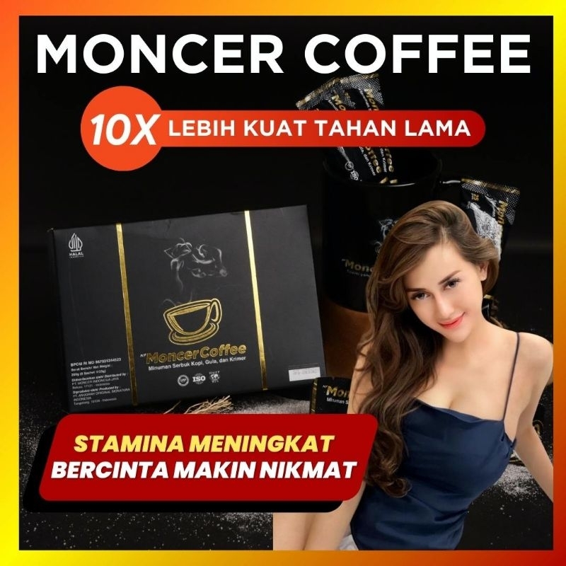 

KOPI MONCEER ORIGINAL - MOCER BPOM HALAL- MINUMAN HERBAL PENGUAT PERFORMA PRIA DIRANJANG TAHAN LAMA