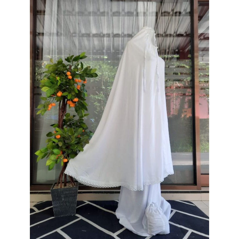 LYA- Mukena Dewasa Polos Bahan Rayon Premium | Daily Muslim