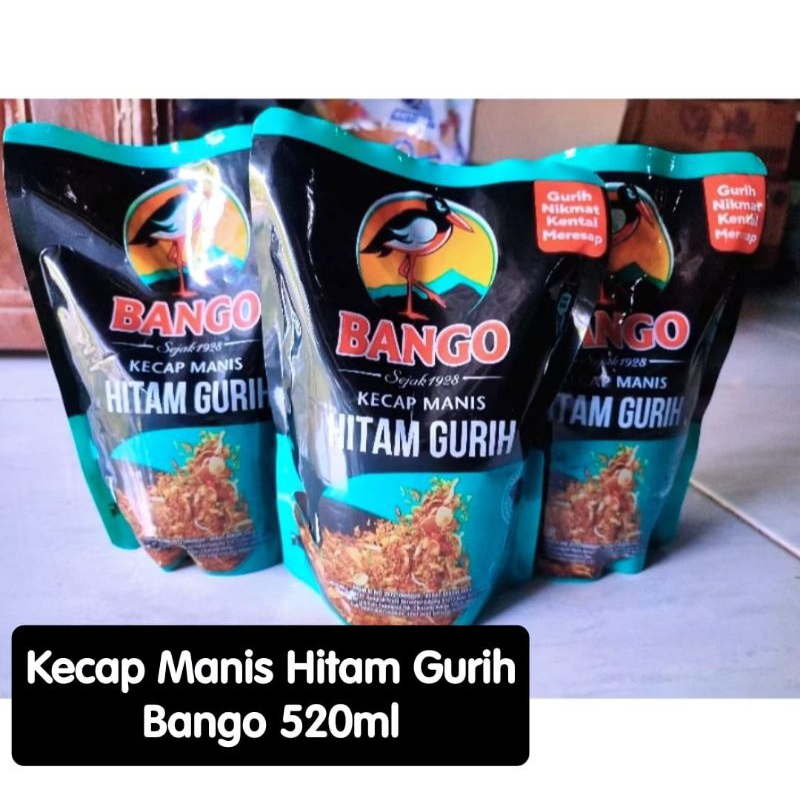 

Bango Kecap Manis Hitam Gurih 550ml ( Expired 2025 )