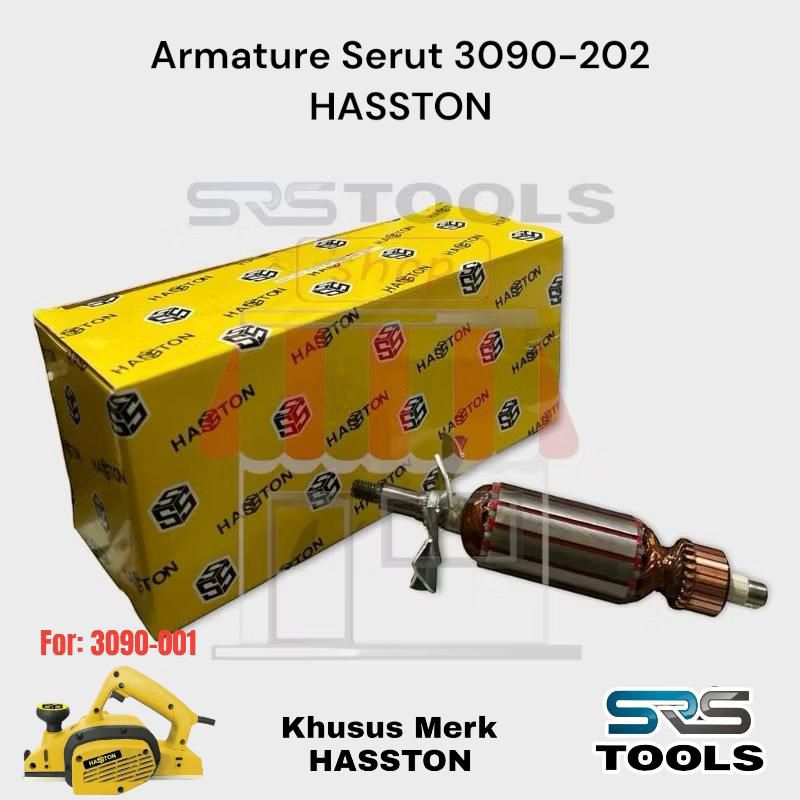HASSTON 3090-202 Armature Mesin Serut / Angker Planer Ketam Pasah sugu 3090-001