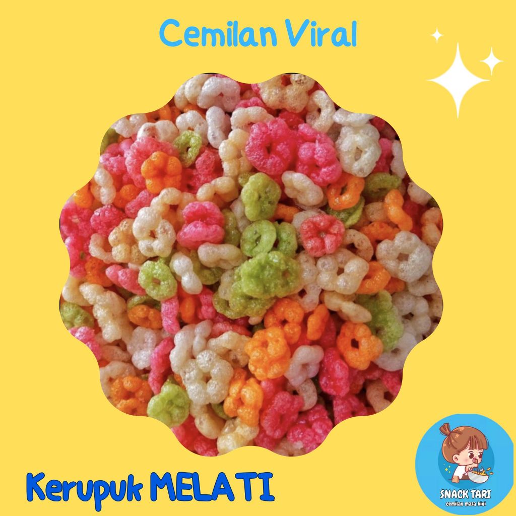 

kerupuk Melati GURIH isi 80 gram