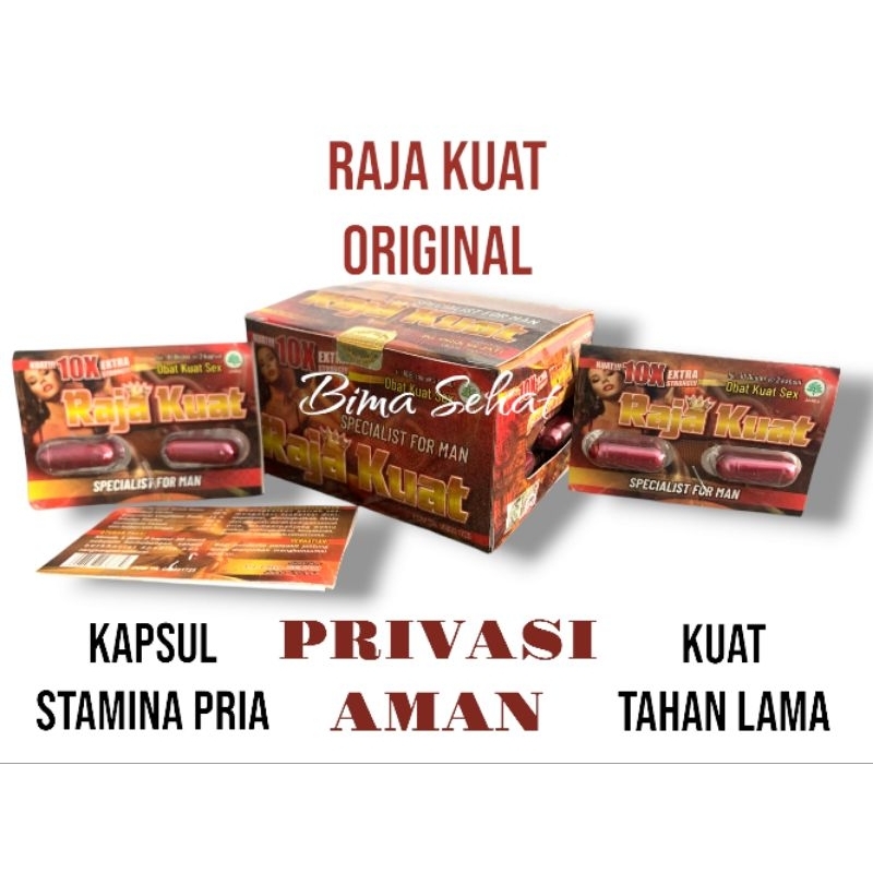 NEW RAJA KUAT // OBAT // KUAT // KAPSUL // TAHAN LAMA