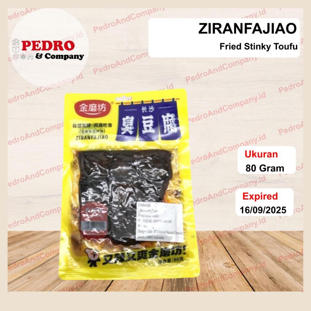 

Golden Mill FRIEF STINKY TOFU tahu goreng pedas 80 gram ZIRANFAJIAO