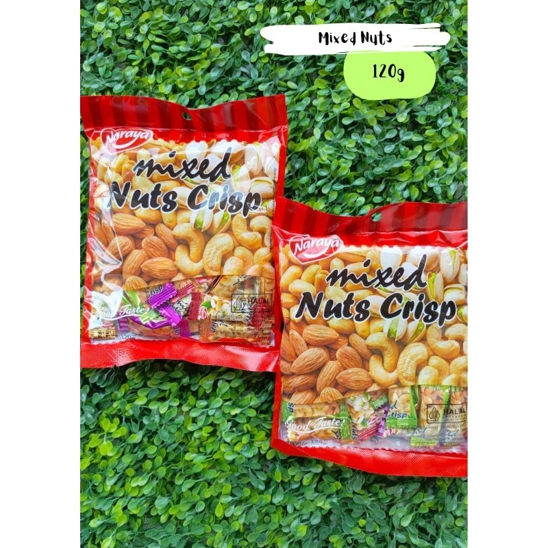

SNACK ENACK - MIXED NUTS 120GR cemilan murah jajan enak