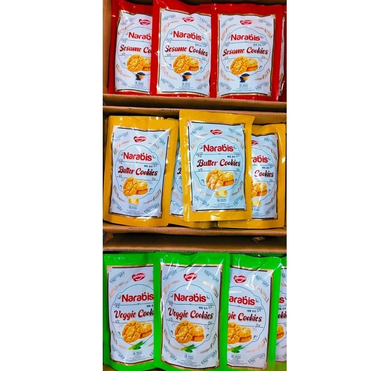 

Naraya Narabis Cookies Butter / SESAME / VEGGIE 220GR