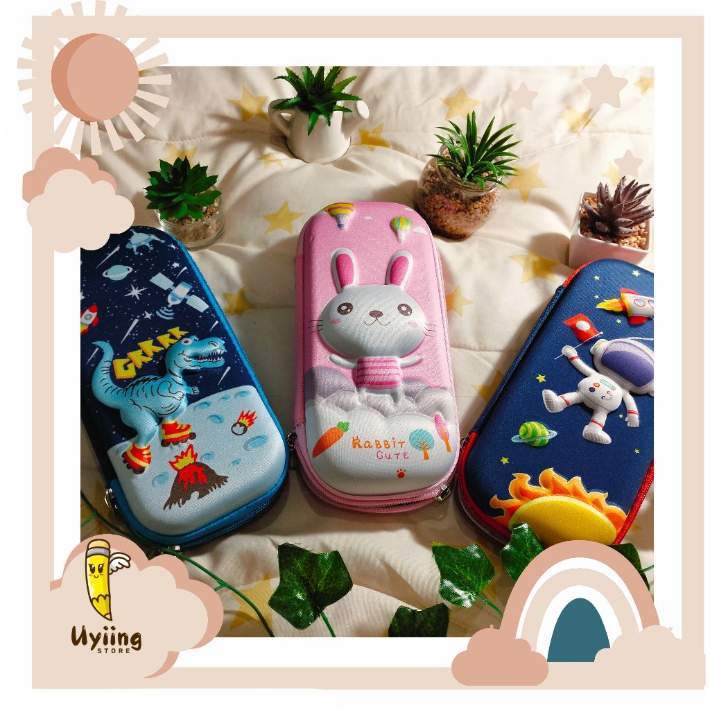 

Tempat pensil estetik 3d waterproof