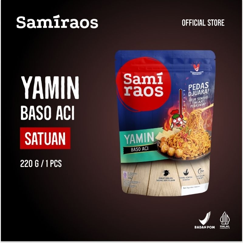 

Sami Raos Yamin Baso Aci Satuan 220g/1PCs