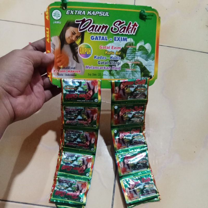 

Daun Sakti 1 hanger isi 20 bungkus