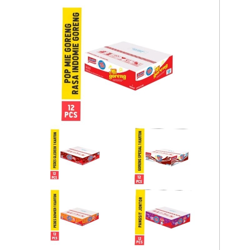 

Pop Mie Cup 1 Dus (isi 12pcs)