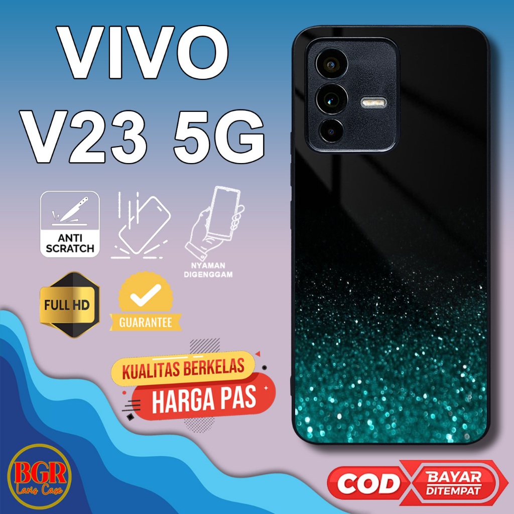 Case Vivo V23 5G Terbaru [ GLITER ] Casing Vivo V23 5G Hardcase Softcase Premium Glossy