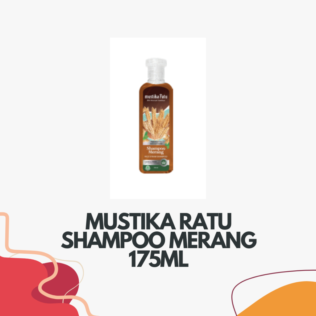 Mustika Ratu Shampoo Merang 175ML