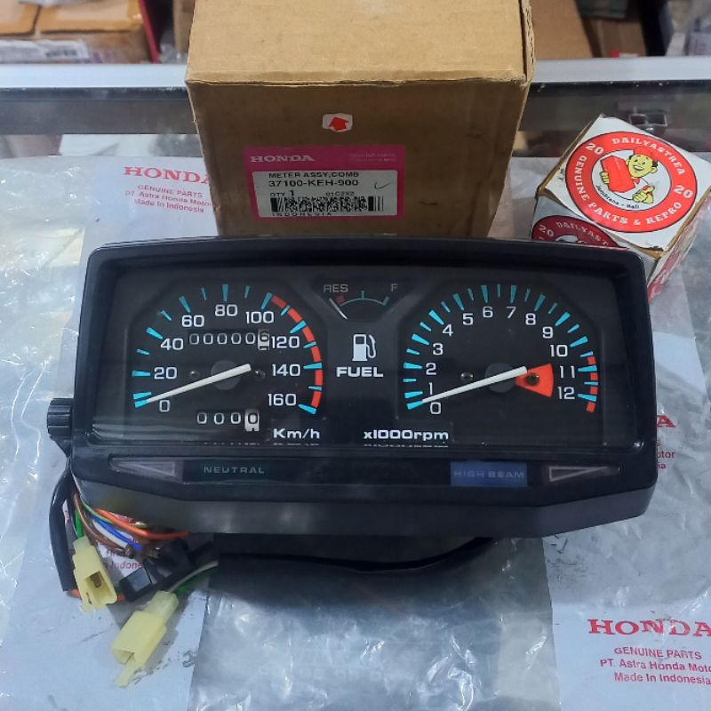 KILOMETER SPIDOMETER SPEEDOMETER ASSY HONDA GLMAX GLPRO GL MAX PRO NEOTECH ORIGINAL ORI 37100-KEH-90