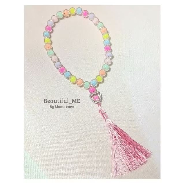 Tasbih 33 biji / Tasbih Pelangi viral 33 biji /Tasbih shalat