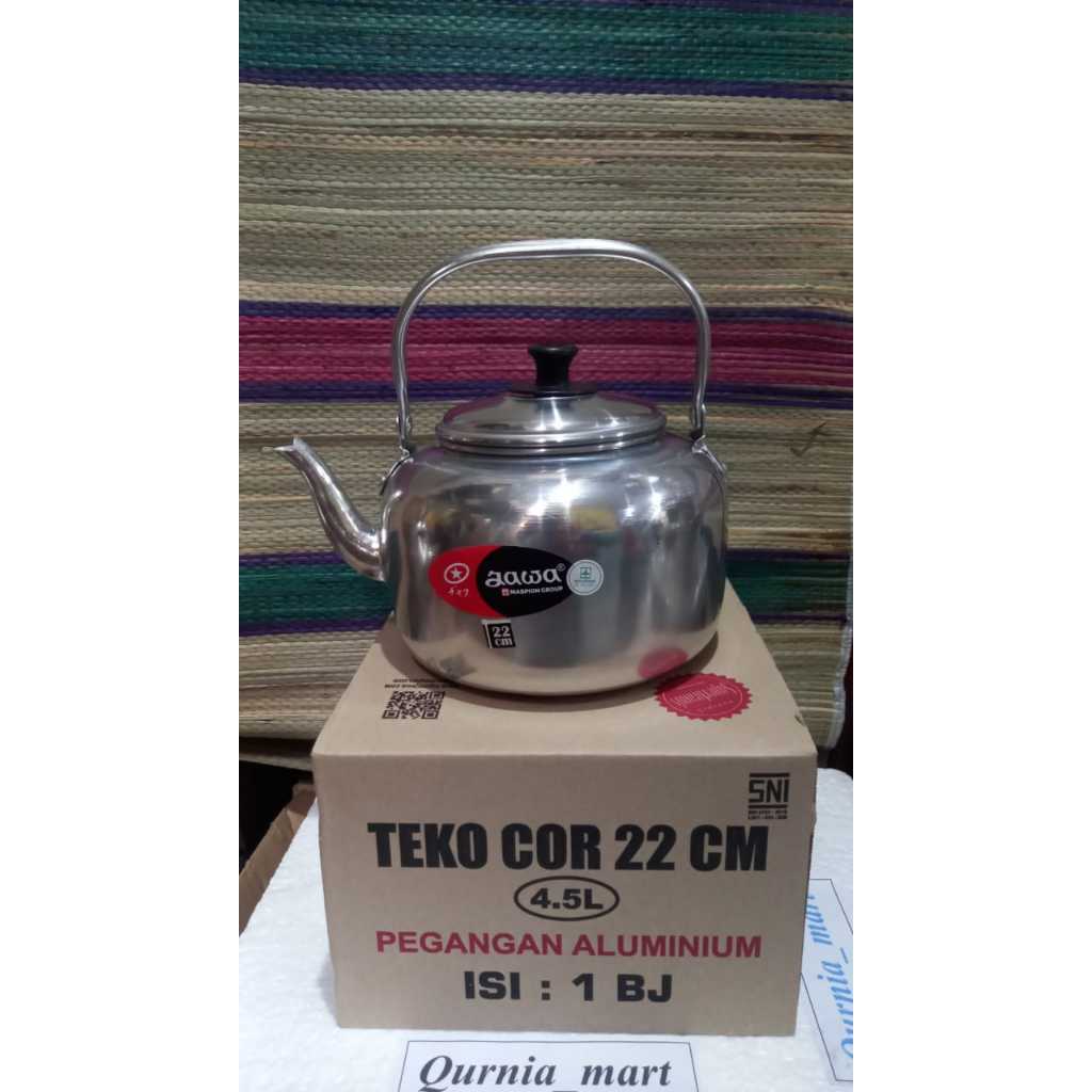 TEKO MASPION JAWA TEKO COR 22 ALUMUNIUM + GRATIS PACKING KARDUS BUBBLE WRAP promo