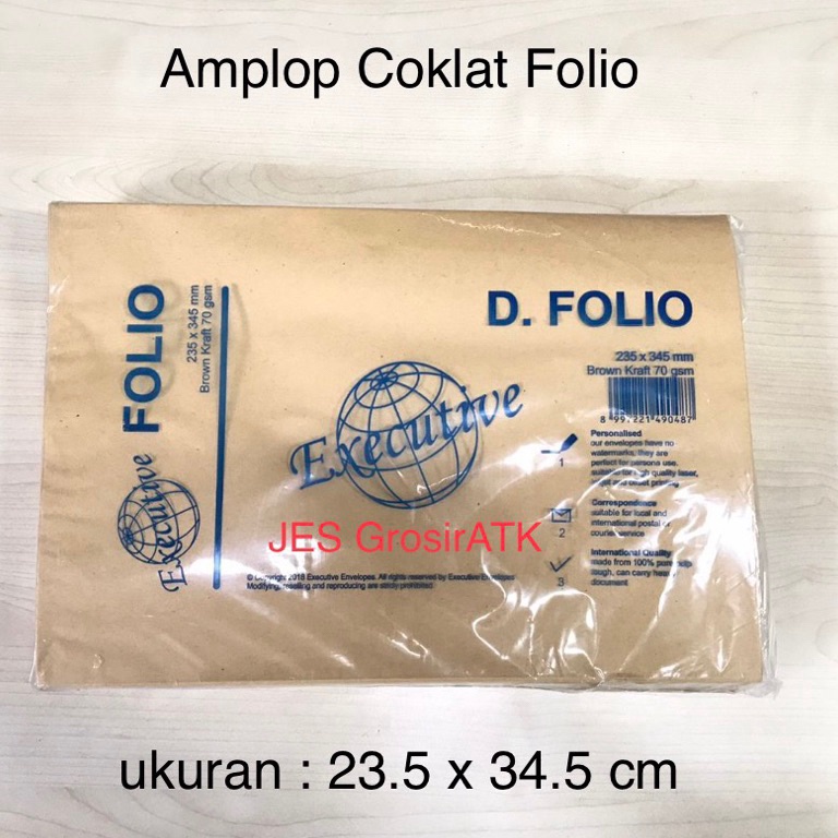 

KODE KKMMD Amplop Coklat Folio Polos tidak ada lem
