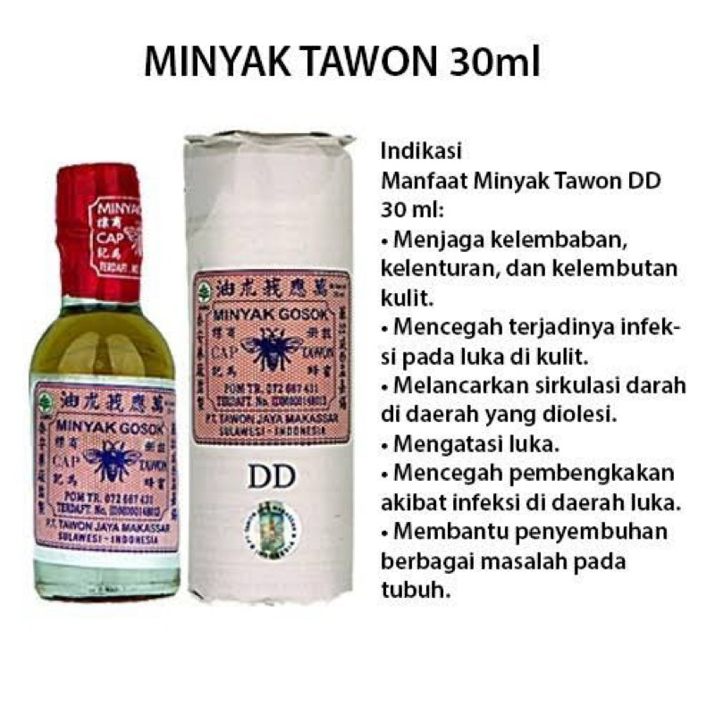 Minyak Tawon 30ml DD Asli