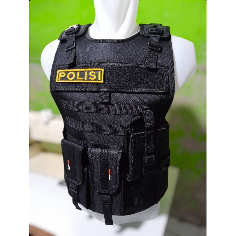 rompi polisi / rompi body vest / rompi pelindung dada