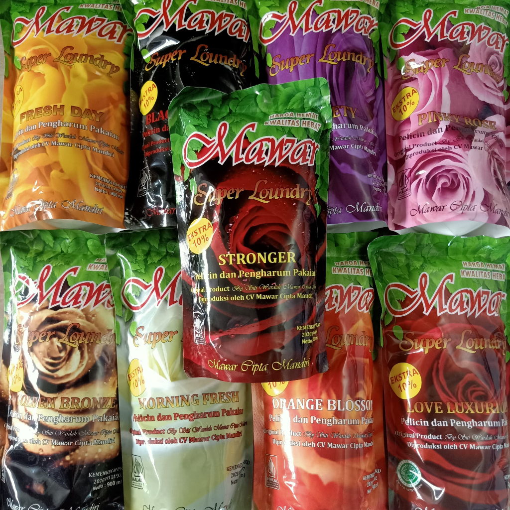 MAWAR SUPER LAUNDRY/PARFUM LAUNDRY MAWAR/PELICIN PAKAIAN/PEWANGI PAKAIAN/PEWANGI LAUNDRY/PARFUME LAU
