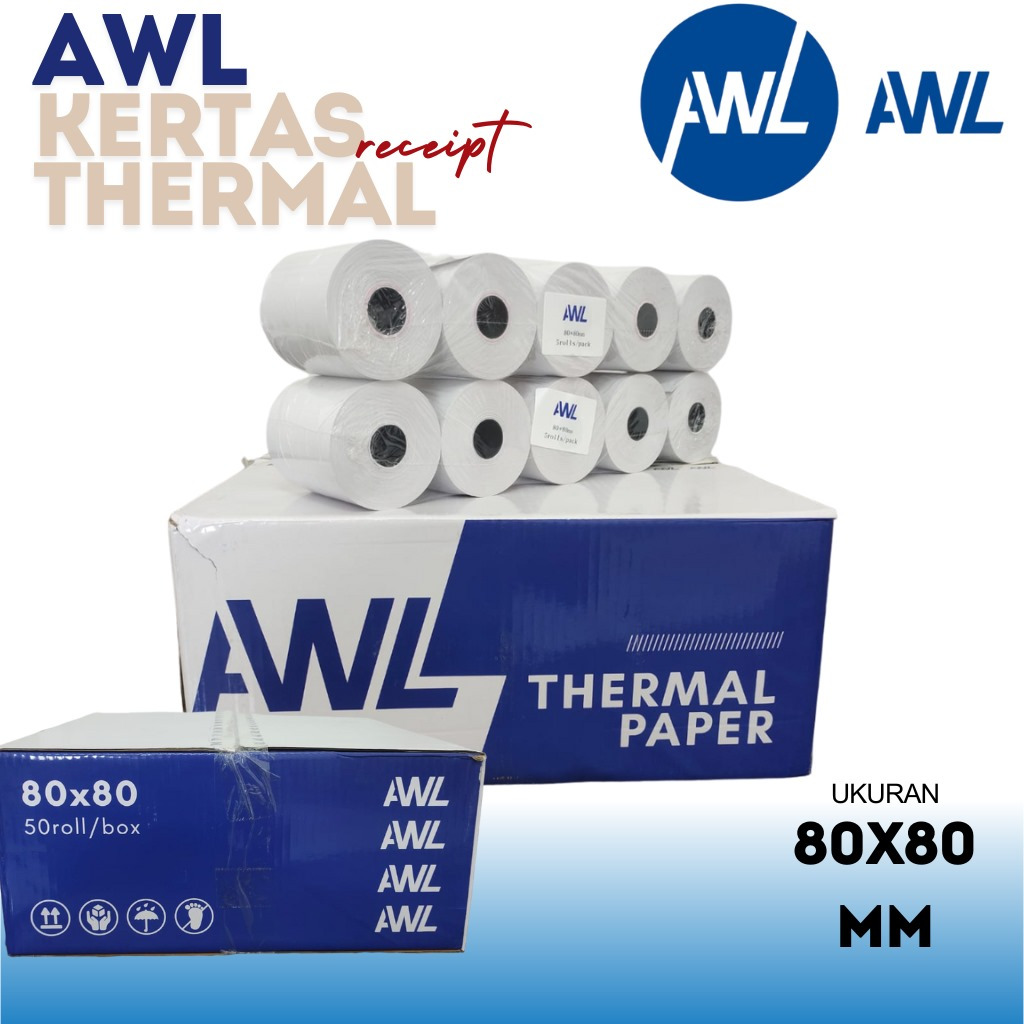 

KERTAS KASIR STRUK KERTAS THERMAL 80X80